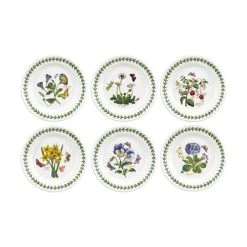 Portmeirion Botanic Garden Side Plate Set Of 6