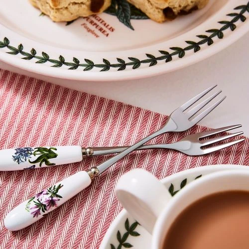 Portmeirion Botanic Garden Pastry Forks Set Of 6 6 Portmeirion Botanic Garden Pastry Forks Set Of 6 - Image 4