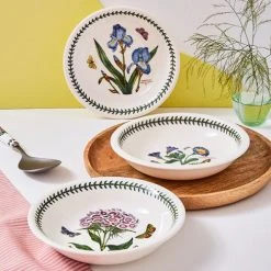 Portmeirion Botanic Garden Pasta Bowl Set Of 6 -tableware BG45740 Botanic Garden by Portmeirion Pasta Bowl Set of 6 2