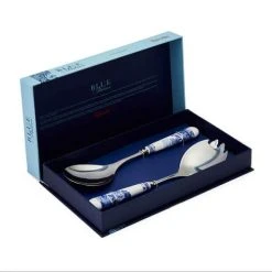 Spode Blue Italian Salad Servers