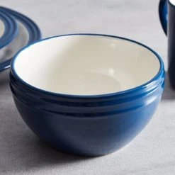 Barbary & Oak Foundry 16 Piece Dinnerware Blue -tableware BO867011BLU Barbary And Oak Foundry 16 Piece Dinnerware Blue 4