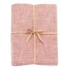Walton & Co Terracotta Blush Chambray Tablecloth 130x230cm