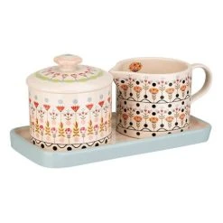 Cath Kidston Painted Table Ceramic Sugar & Milk Jug Set -tableware CKPTSUGJUGSET Cath Kidston Painted Table Ceramic Sugar And Milk Jug Set 3