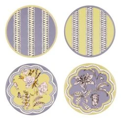 Cath Kidston Wisteria Ceramic Coasters In Holder 8 Cath Kidston Wisteria Ceramic Coasters In Holder -tableware CKWSCERCOAST Cath Kidston Wisteria Ceramic Coasters In Holder 2