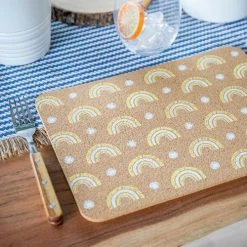 Creative Tops Cork Placemat Set Of 4 Rainbow -tableware CTPMCKRBOWPK4 Creative Tops Cork Placemat Set Of 4 Rainbow 3