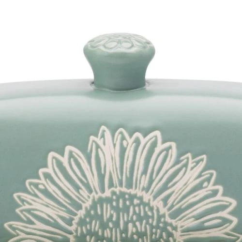 English Tableware Company Artisan Flower Butter Dish 4 English Tableware Company Artisan Flower Butter Dish - Image 2