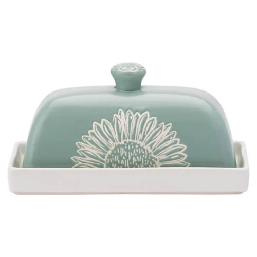 English Tableware Company Artisan Flower Butter Dish 3 English Tableware Company Artisan Flower Butter Dish