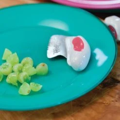 Doddl 3 Piece Cutlery Set In Magenta -tableware DOD003 Doddl 3 piece cutlery set in Raspberry Pink 5