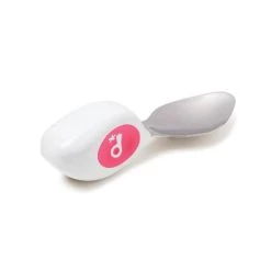 Doddl Spoon & Fork Set In Magenta -tableware DOD006 Doddl Spoon Fork set in Raspberry Pink 2