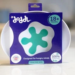Doddl Clever Kids Plate -tableware DOD010 Doddl Clever Kids Plate 2