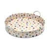 Emma Bridgewater Polka Dot Round Tray With Handles 2 Emma Bridgewater Polka Dot Round Tray With Handles -tableware DOT9000 Elite Tinware Emma Bridgewater Polka Dot Handle Tray