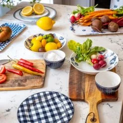 Katie Alice Vintage Indigo Dinner Plate -tableware DP002 Katie Alice Vintage Indigo Dinner Plate 2