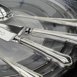 Arthur Price Of England Sovereign Silver Plate Dubarry 44 Piece Cutlery Box Set -tableware DU4401PA Arthur Price Of England Sovereign Silver Plate Dubarry 44 Piece Boxed Set 2