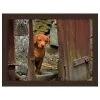 Rural Roots Fox Red Lab Lap Tray -tableware FLTF2610 Rural Roots By Tradestock Fox Red Lab Lap Tray