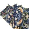 William Morris Strawberry Thief Navy Pack Of 4 Napkins 1 William Morris Strawberry Thief Navy Pack Of 4 Napkins -tableware GA78N4 William Morris Gallery Pack Of 4 Navy Strawberry Thief Napkins