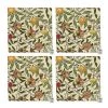 William Morris Fruit Pack Of 4 Napkins -tableware GA90N4 William Morris Gallery Pack Of 4 Fruit Napkins