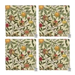 William Morris Fruit Pack Of 4 Napkins
