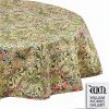 William Morris Golden Lily 132 X 132cm Acrylic/PVC Tablecloth -tableware GA96VB William Morris Gallery Golden Lily Tablecloth