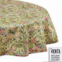 William Morris Golden Lily 132 X 178cm Acrylic/PVC Tablecloth