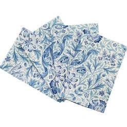 William Morris Blue Compton Pack Of 4 Napkin
