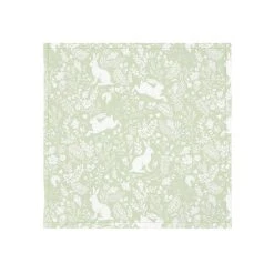 William Morris Forest Life Green Pack Of 4 Napkins -tableware GB02N4 William Morris Forest Life Green Napkins Pack Of 4 1
