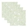 William Morris Forest Life Green Pack Of 4 Napkins -tableware GB02N4 William Morris Forest Life Green Napkins Pack Of 4