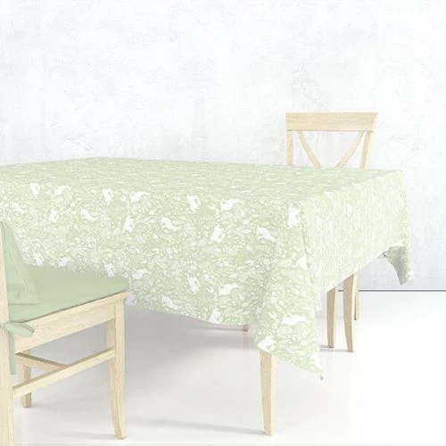William Morris Forest Life Green 132X178cm Cotton Tablecloth 3 William Morris Forest Life Green 132X178cm Cotton Tablecloth