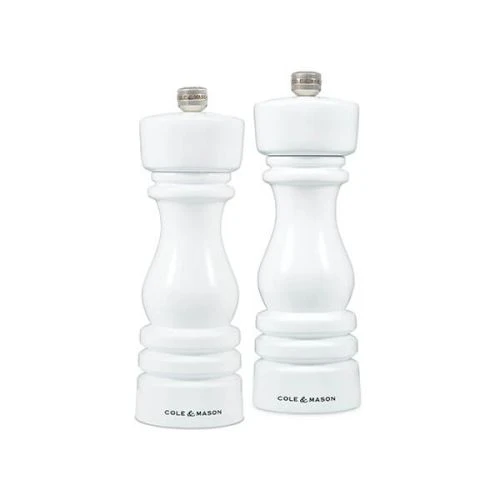 Cole & Mason London 18cm White Gloss Gift Set 3 Cole & Mason London 18cm White Gloss Gift Set