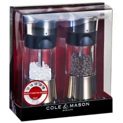 Cole & Mason Horsham Inverta Precision Mill Gift Set Chrome