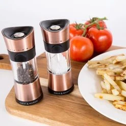 Cole & Mason Horsham Inverta Precision Salt Mill Copper -tableware H306692P Cole And Mason Horsham 154mm Copper Clear Salt Mill 3