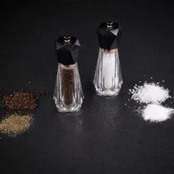 Cole & Mason Precision+ Somerton Clear Antique Brass Salt & Pepper Mill Gift Set -tableware H321938 Cole And Mason Precision Somerton Clear Antique Brass Gift Set 4