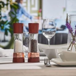 Cole & Mason Derwent Chestnut Rose Gold 190mm Salt Mill -tableware H332295 Cole And Mason Derwent Chestnut Rose Gold Salt Mill 2