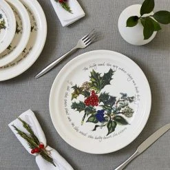 Portmeirion The Holly & The Ivy 25cm Dinner Plate 7 Portmeirion The Holly & The Ivy 25cm Dinner Plate -tableware HV05055 The Holly And The Ivy by Portmeirion Plate 10 Inch Single 2