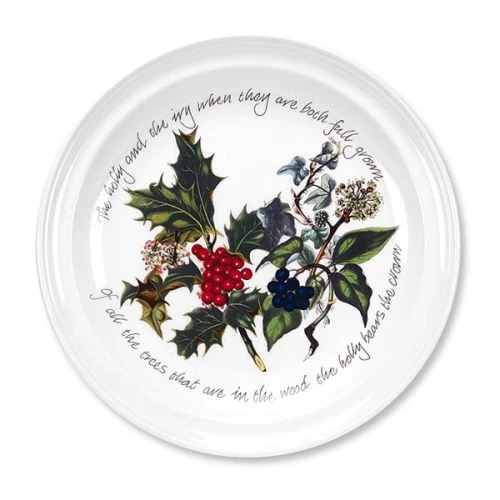 Portmeirion The Holly & The Ivy 25cm Dinner Plate 3 Portmeirion The Holly & The Ivy 25cm Dinner Plate