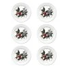 Portmeirion The Holly & The Ivy Set Of 6 20cm Plates