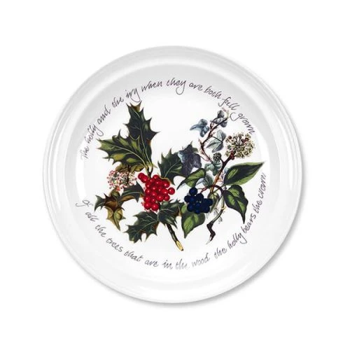 Portmeirion The Holly & The Ivy Set Of 6 Side Plates 4 Portmeirion The Holly & The Ivy Set Of 6 Side Plates - Image 2