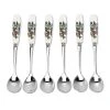 Portmeirion The Holly & The Ivy Set Of 6 Tea Spoons -tableware HV1101 The Holly And The Ivy by Portmeirion Tea Spoons Set of 6