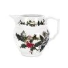 Portmeirion The Holly & The Ivy 300ml Staffordshire Jug -tableware HV40440 The Holly And The Ivy by Portmeirion Staffordshire Jug 500ml