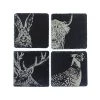 The Just Slate Company Set Of 4 Country Animals Slate Coasters 1 The Just Slate Company Set Of 4 Country Animals Slate Coasters -tableware JSCS4CA Just Slate Company Country Animals Slate Coasters