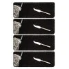 The Just Slate Company Set Of 4 Highland Cow Mini Slate Cheese Board & Knife Sets -tableware JSMCBSHC Just Slate Company Highland Cow Cheese Board Knife Set