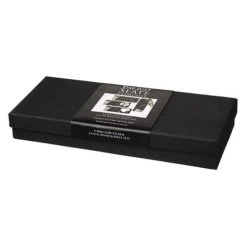 The Just Slate Company Set Of 4 Highland Cow Mini Slate Cheese Board & Knife Sets -tableware JSMCBSHC Just Slate Company Highland Cow Cheese Board Knife Set 2