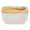 The Just Slate Company Pheasant White Butter Dish -tableware JSSOBDWPH Just Slate Company Pheasant White Butter Dish