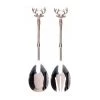 The Just Slate Company Stag Salad Serving Set 1 The Just Slate Company Stag Salad Serving Set -tableware JSSSS Just Slate Company Stag Salad Server Set