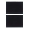 The Just Slate Company Set Of 2 Rectangular Slate Placemats -tableware JSTMR2B Just Slate Company Rectangular Slate Place Mats