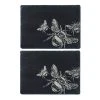 The Just Slate Company Set Of 2 Bee Slate Placemats -tableware JSTMR2BEE Just Slate Company Bee Slate Place Mats