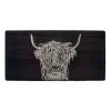The Just Slate Company Highland Cow Slate Table Runner -tableware JSTRHC Just Slate Company Highland Cow Slate Table Runner