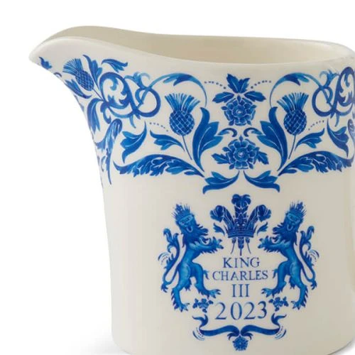 Spode King Charles III Coronation Cream Jug 4 Spode King Charles III Coronation Cream Jug - Image 2