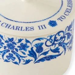 Spode King Charles III Coronation Covered Sugar Bowl 10 Spode King Charles III Coronation Covered Sugar Bowl -tableware KCC02316 Spode King Charles III Coronation Covered Sugar Bowl 2