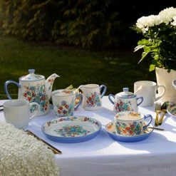 London Pottery Viscri Meadow Cake Plate -tableware LPVMCPLATEPUR London Pottery Viscri Meadow Cake Plate 2