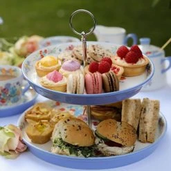 London Pottery Viscri Meadow Cake Stand -tableware LPVMCSTANDPUR London Pottery Viscri Meadow Cake Stand 2